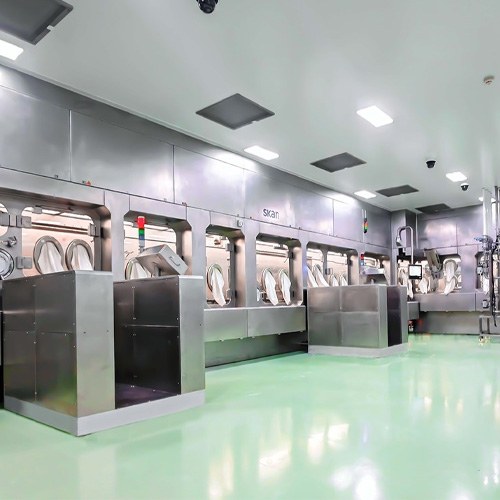 High-potency sterile injectable manufacturing line