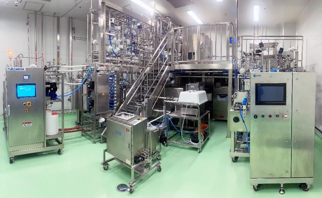 Lipid nanoparticle manufacturing plant